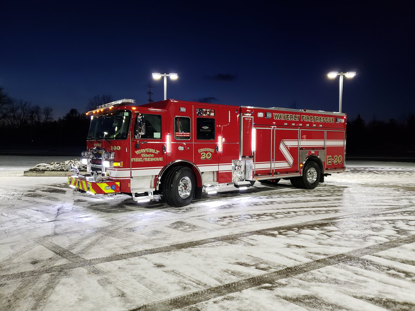 Waverly Volunteer Fire Department Pumper
